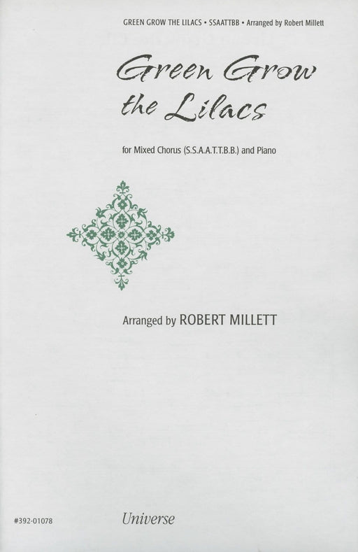 Green Grow the Lilac - SSAATTBB | Sheet Music | Jackman Music