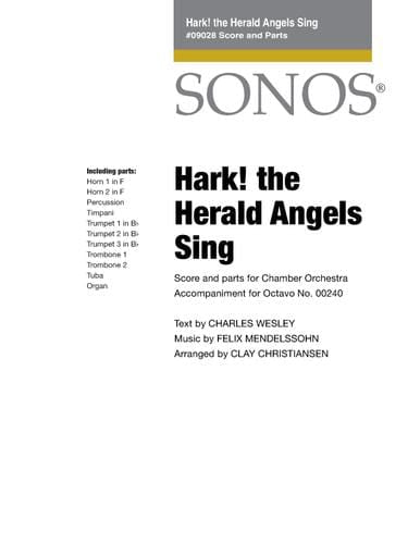 Hark! The Herald Angels Sing - Score and Parts | Sheet Music | Jackman Music