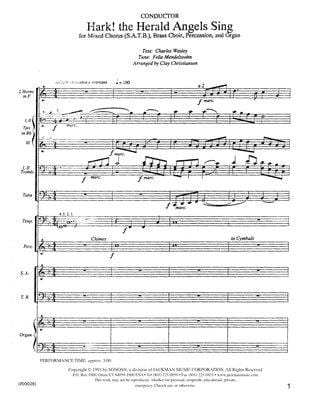 Hark The Herald Angels Sing Score And Parts | Sheet Music | Jackman Music