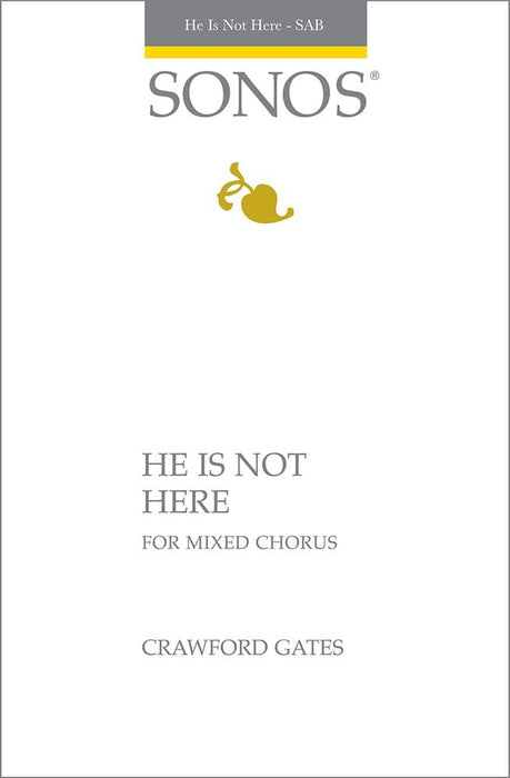 He Is Not Here - SAB | Sheet Music | Jackman Music