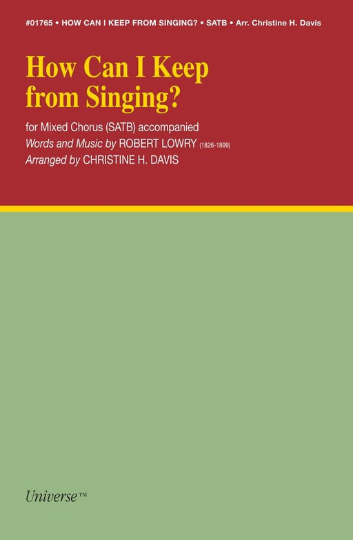 How Can I Keep From Singing - SATB | Sheet Music | Jackman Music
