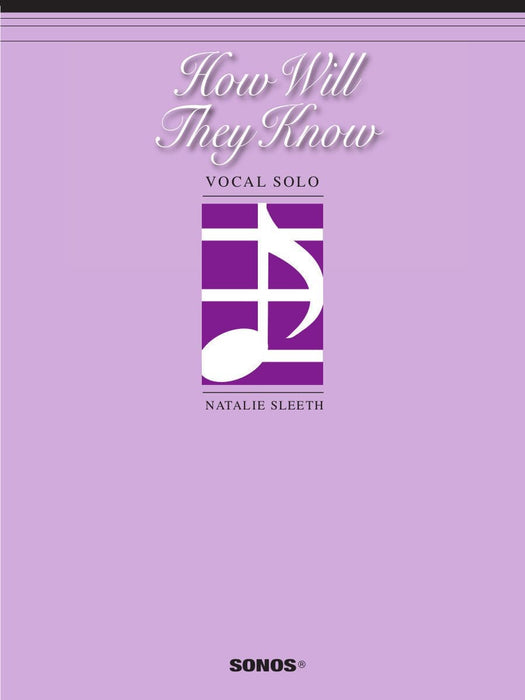 How Will They Know - Vocal Solo | Sheet Music | Jackman Music
