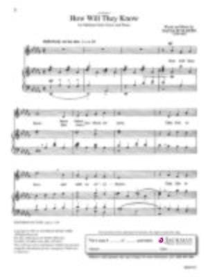 How Will They Know Vocal Solo | Sheet Music | Jackman Music