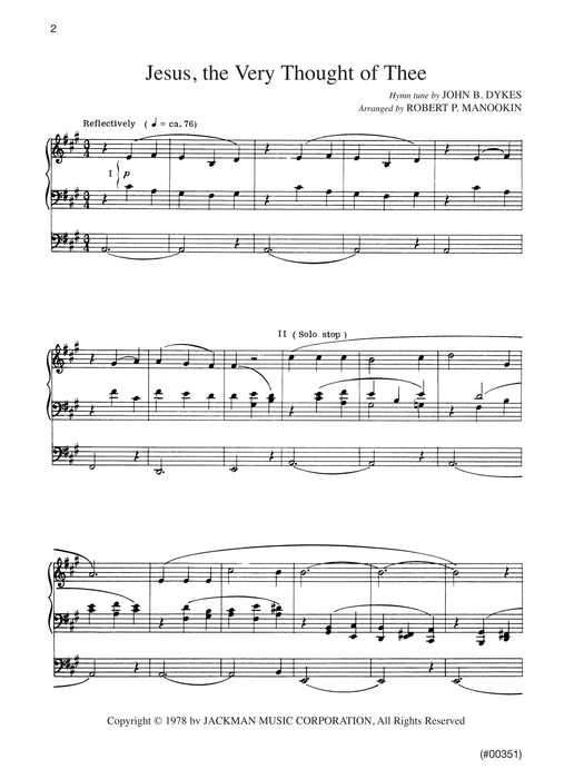 Hymn Preludes For Organ Book 2 | Sheet Music | Jackman Music