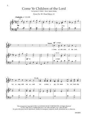 Hymnplicity Ward Choir Book 7 | Sheet Music | Jackman Music