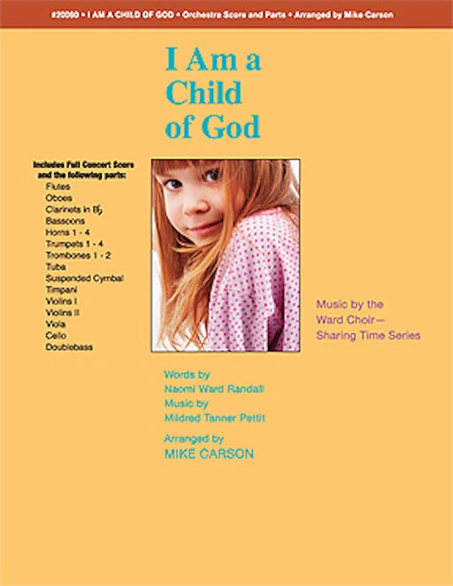 I Am a Child of God - Orchestration (Digital Download) | Sheet Music | Jackman Music