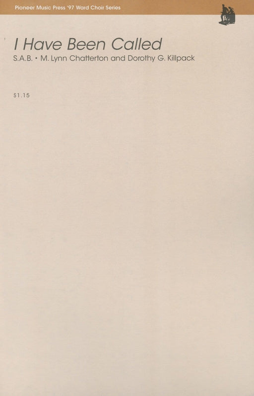 I Have Been Called - SAB | Sheet Music | Jackman Music