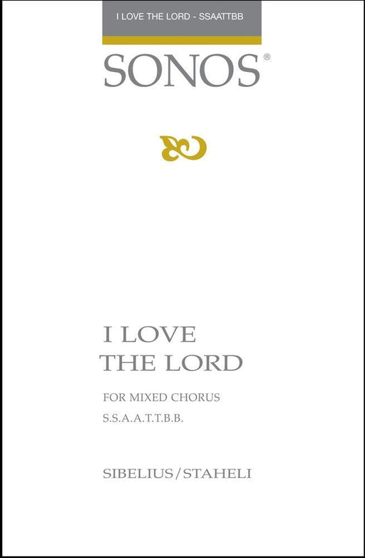 I Love the Lord - SSAATTBB - a cappella | Sheet Music | Jackman Music