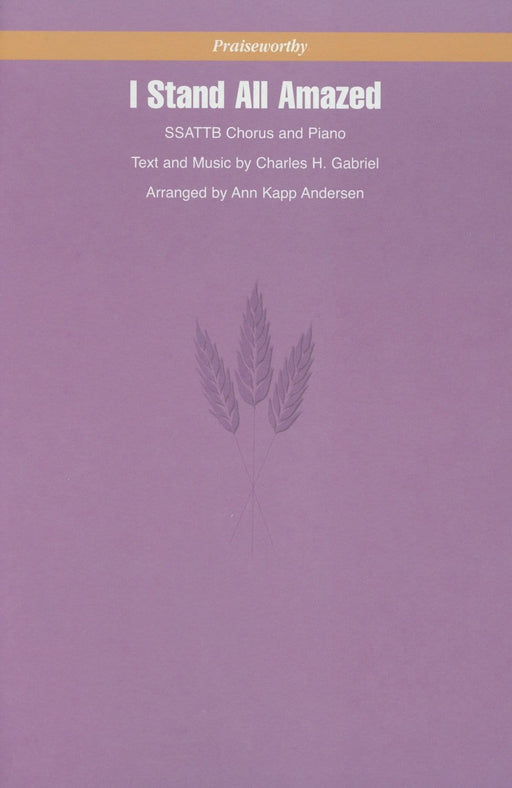 I Stand All Amazed - SSAATTBB - Andersen | Sheet Music | Jackman Music
