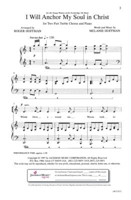 I Will Anchor My Soul In Christ Sa | Sheet Music | Jackman Music