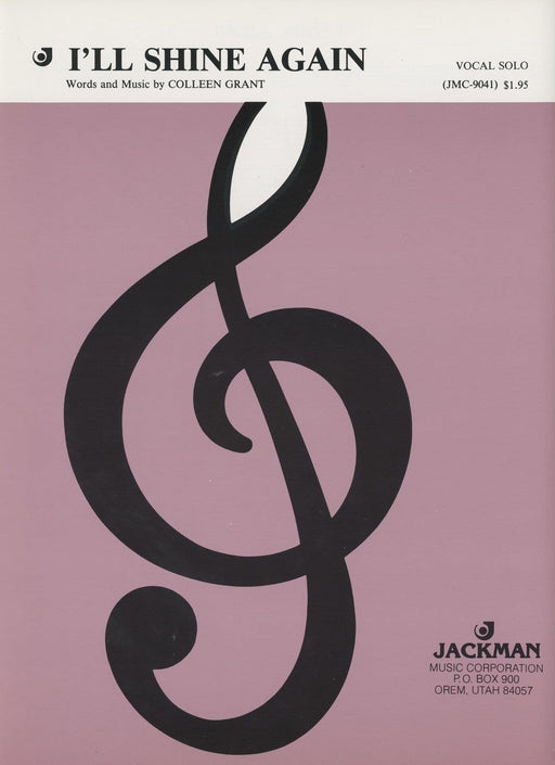 I'll Shine Again - Vocal Solo | Sheet Music | Jackman Music