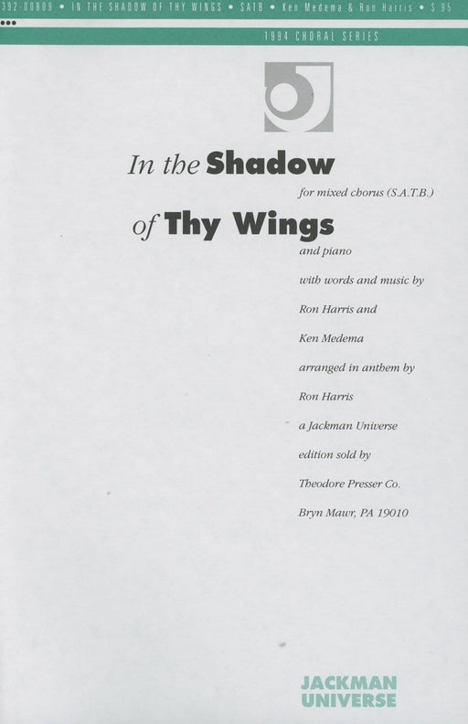 In the Shadow of Thy Wings - SATB (Digital Download) | Sheet Music | Jackman Music