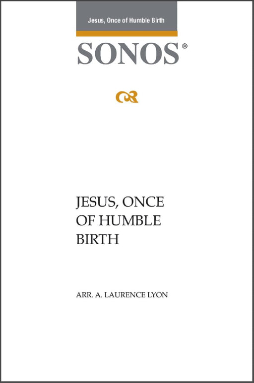 Jesus Once of Humble Birth - SSAATTBB - Lyon | Sheet Music | Jackman Music