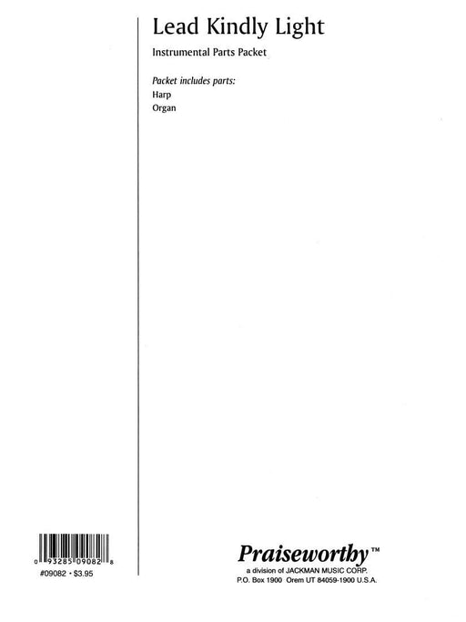 Lead Kindly Light - Harp/Organ Parts Packet | Sheet Music | Jackman Music
