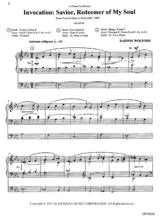 More Holiness Give Me Organ Preludes | Sheet Music | Jackman Music