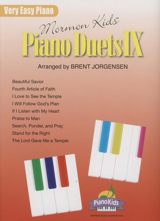 Mormon Kids Piano Duets IX | Sheet Music | Jackman Music
