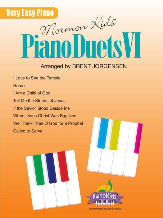 Mormon Kids Piano Duets VI | Sheet Music | Jackman Music