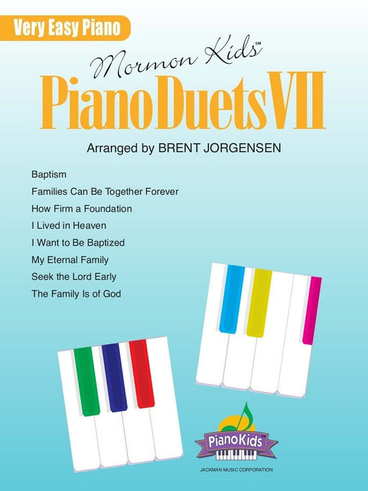 Mormon Kids Piano Duets VII | Sheet Music | Jackman Music