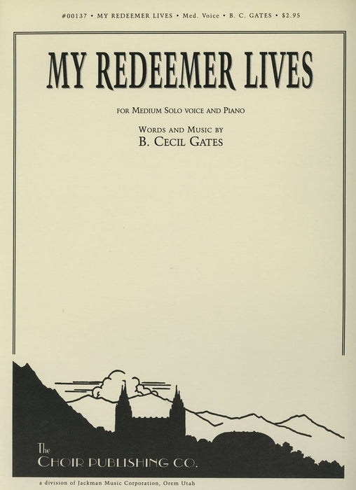 My Redeemer Lives - Vocal Solo | Sheet Music | Jackman Music