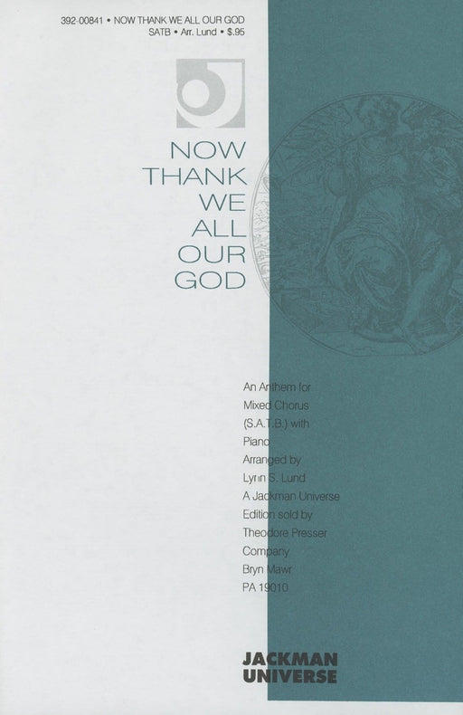 Now Thank We All Our God - SATB | Sheet Music | Jackman Music