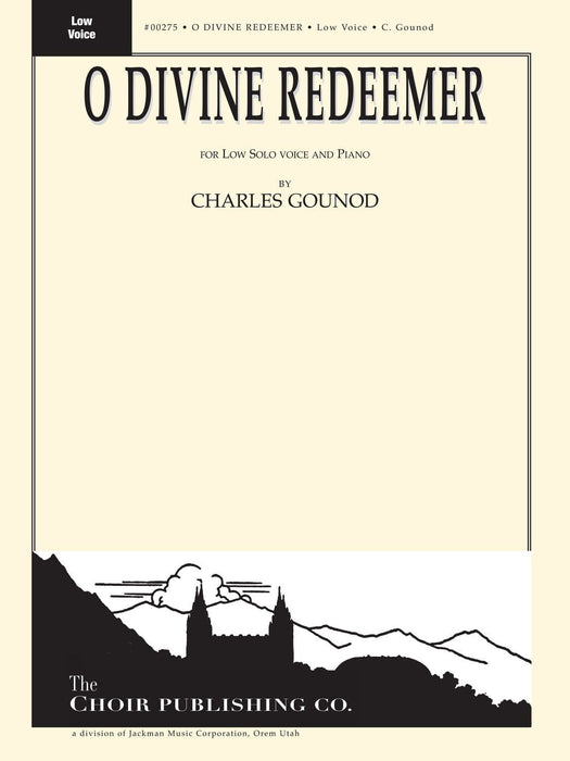 O Divine Redeemer - Vocal Solo Low | Sheet Music | Jackman Music