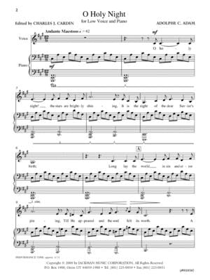 Oh holy night by Various - Piano Solo - Digital Sheet Music