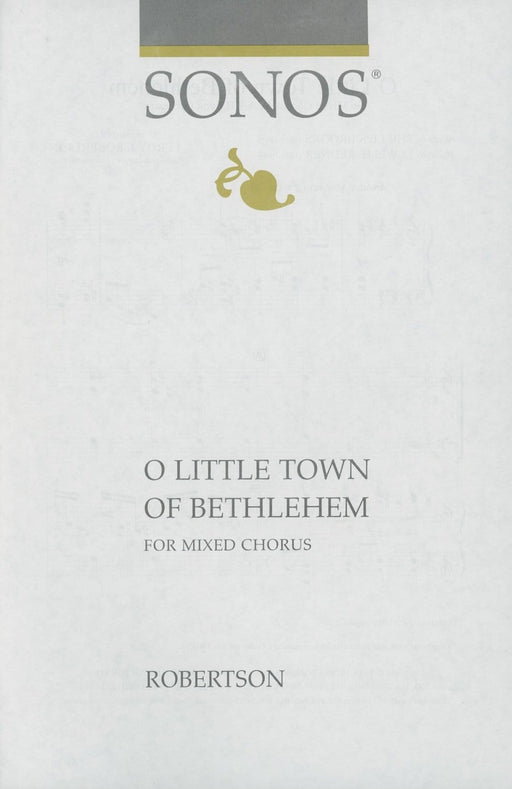 O Little Town of Bethlehem - SATB - Robertson | Sheet Music | Jackman Music