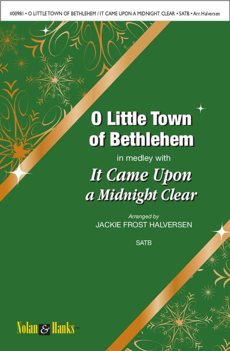 O Little Town of Bethlehem / It Came Upon a Midnight Clear - SATB | Sheet Music | Jackman Music