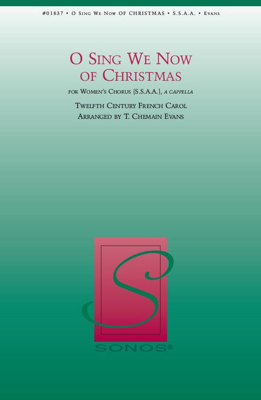 O Sing We Now of Christmas - SSAA a cappella | Sheet Music | Jackman Music