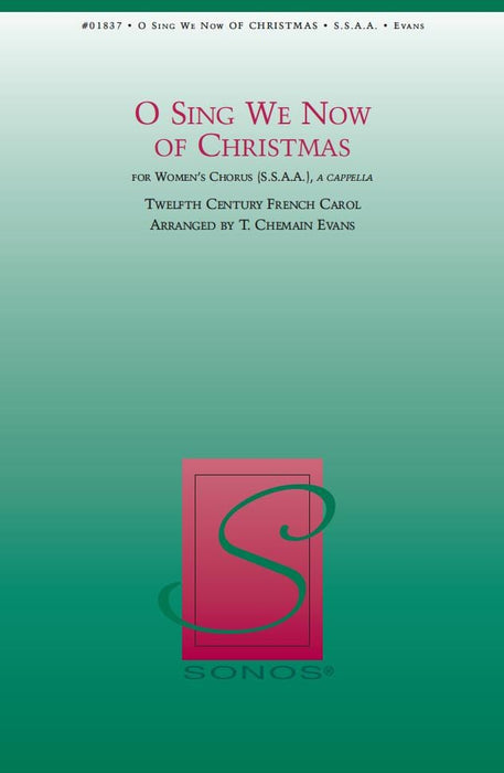 O Sing We Now of Christmas - SSAA a cappella | Sheet Music | Jackman Music