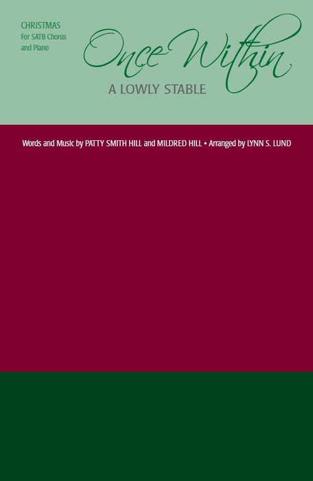Once Within a Lowly Stable - SATB | Sheet Music | Jackman Music