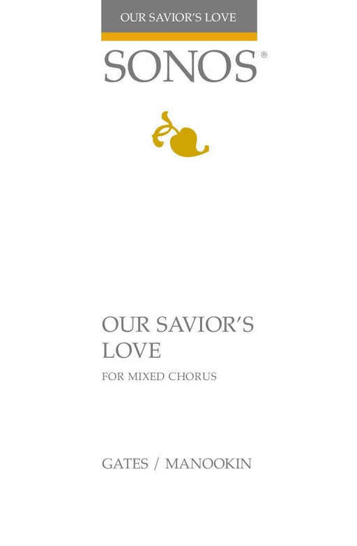 Our Savior's Love - SATB | Sheet Music | Jackman Music