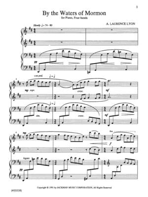 Piano Duets Of Laurence Lyon Intermediate | Sheet Music | Jackman Music