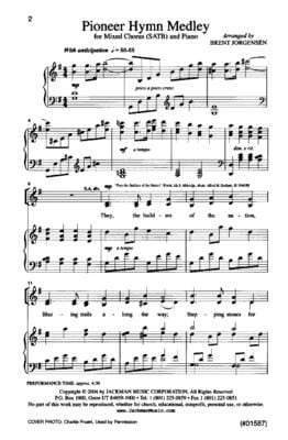 Pioneer Hymn Medley Satb | Sheet Music | Jackman Music