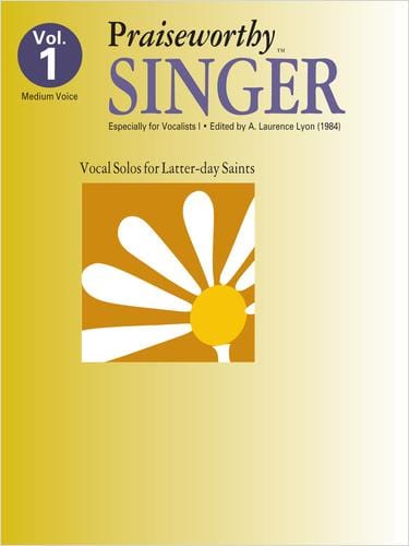 Praiseworthy Singer - Vol. 1 (Especially for Vocalists/1) | Sheet Music | Jackman Music