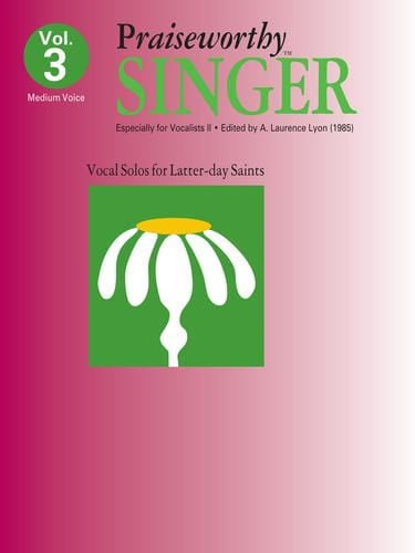 Praiseworthy Singer -  Vol. 3 (Especially for Vocalist/2) | Sheet Music | Jackman Music