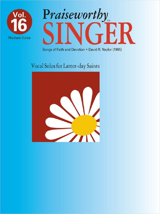 Praiseworthy Singer - Vol. 16 Acc. CD | Sheet Music | Jackman Music