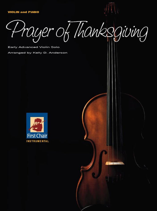 Prayer of Thanksgiving - Violin Solo | Sheet Music | Jackman Music