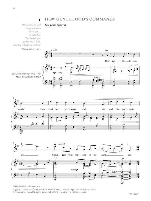 Sabbath Song 2 Medium High Vocal Solos Book | Sheet Music | Jackman Music