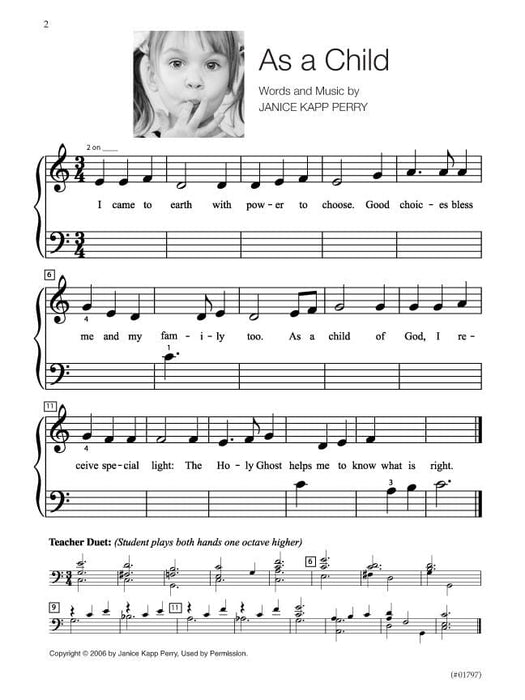Sharing Time Songs Vol 1 2012 Elementary Piano | Sheet Music | Jackman Music