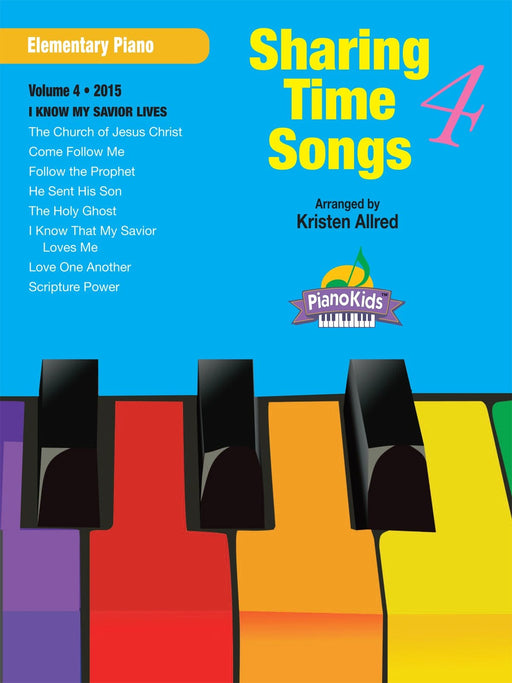 Sharing Time Songs Vol. 4 (2015) - Elementary Piano | Sheet Music | Jackman Music