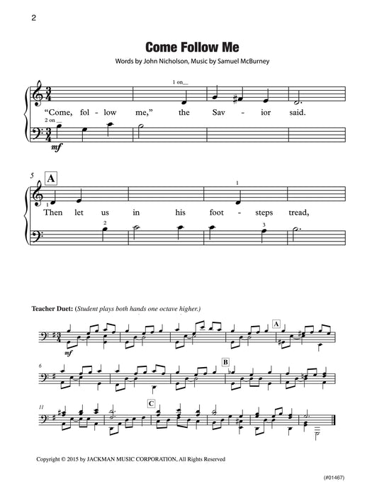 Sharing Time Songs Vol 4 2015 Elementary Piano | Sheet Music | Jackman Music