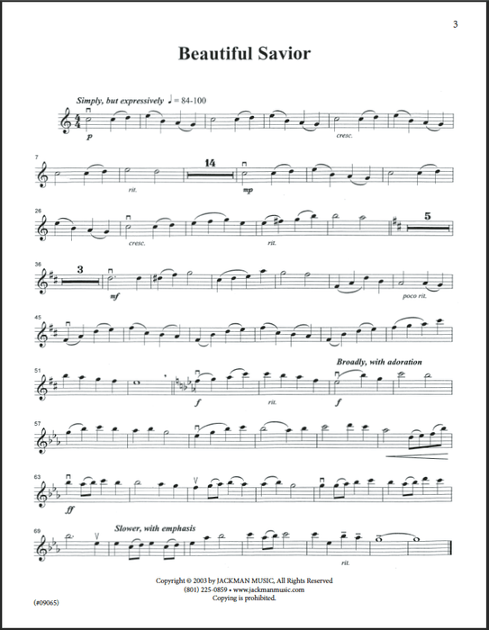 Hymnplicity Easter Violin Parts | Sheet Music | Jackman Music
