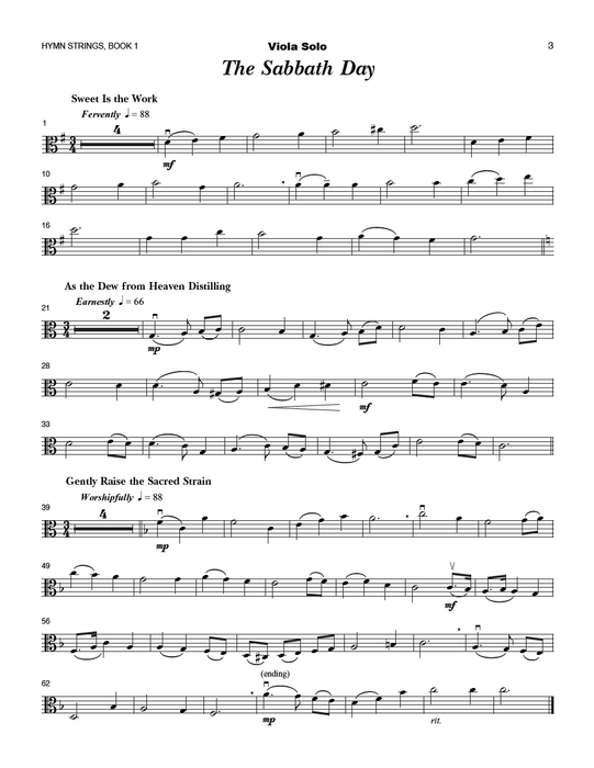 Hymn Strings Book 2 - Viola | Sheet Music | Jackman Music