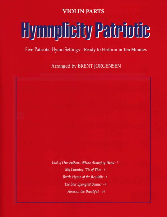 Hymnplicity Patriotic - Violin Parts