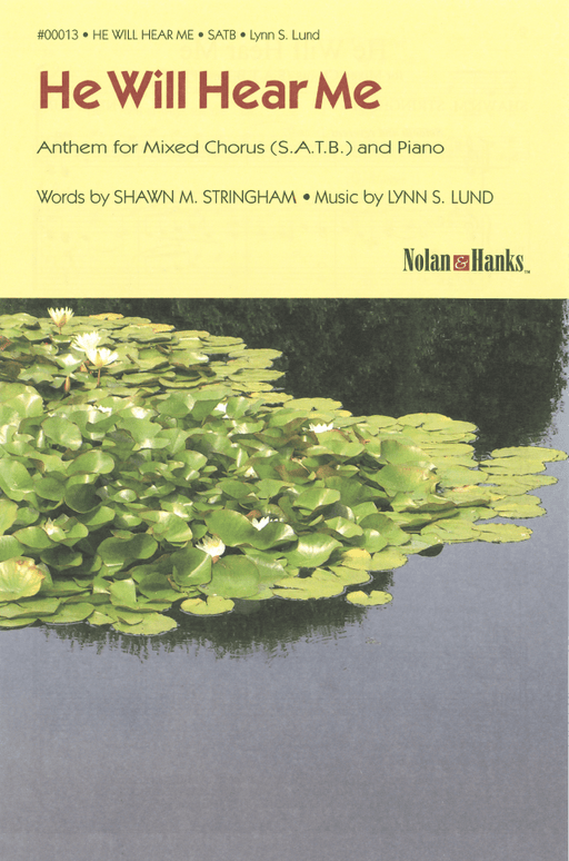 He Will Hear Me - SATB | Sheet Music | Jackman Music