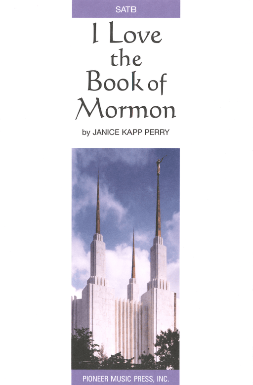 I Love the Book of Mormon - SATB | Sheet Music | Jackman Music