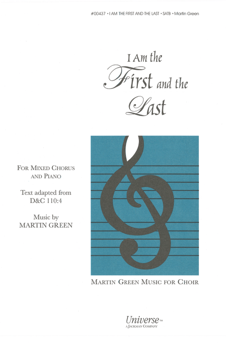I Am the First and the Last - SATB | Sheet Music | Jackman Music