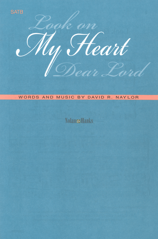 Look On My Heart Dear Lord - SATB | Sheet Music | Jackman Music