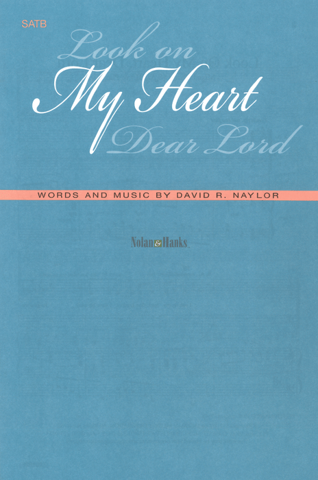 Look On My Heart Dear Lord - SATB | Sheet Music | Jackman Music